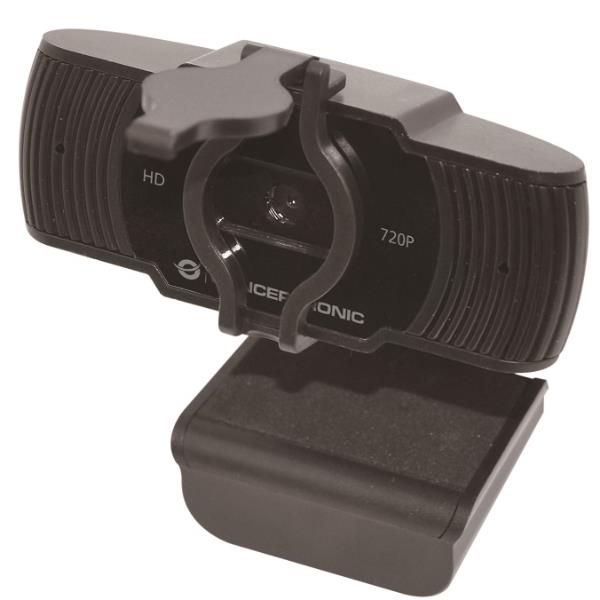 Webcam Conceptronic Full HD 1080p con Microfono USB Nero - immagine 7