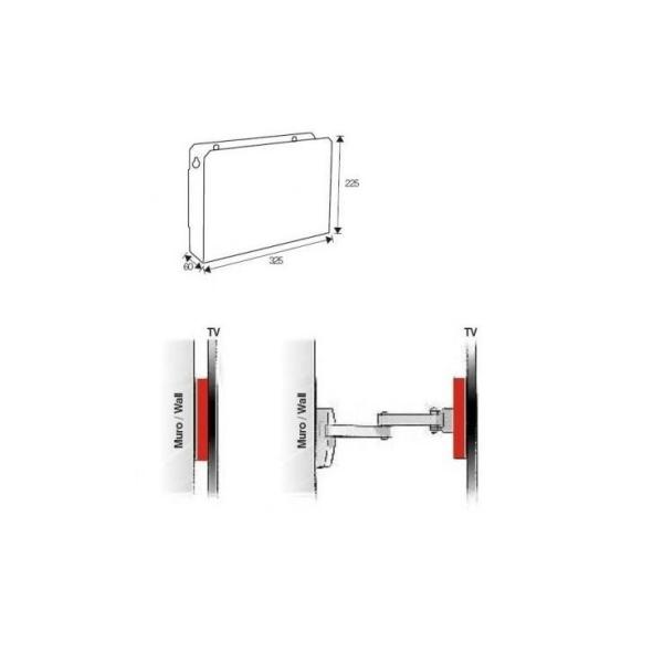 Staffa per CPU e Mini PC ITB Solution OM06120 fino a 30 kg - immagine 4