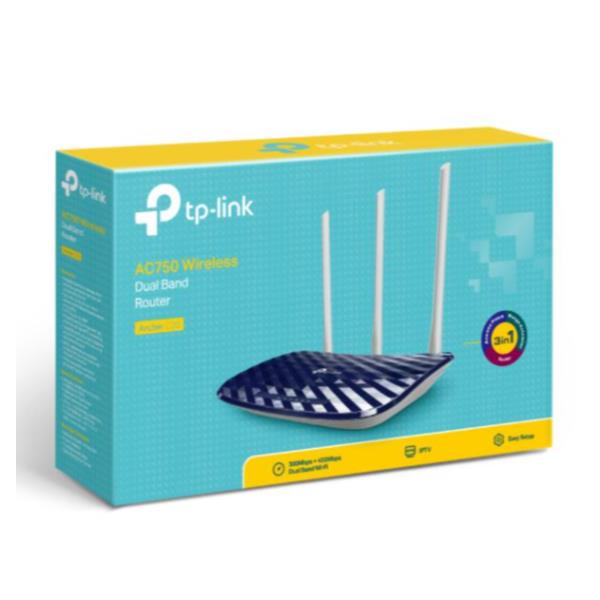 Router TP-Link Archer C20 4 Porte LAN Fast Ethernet - immagine 2