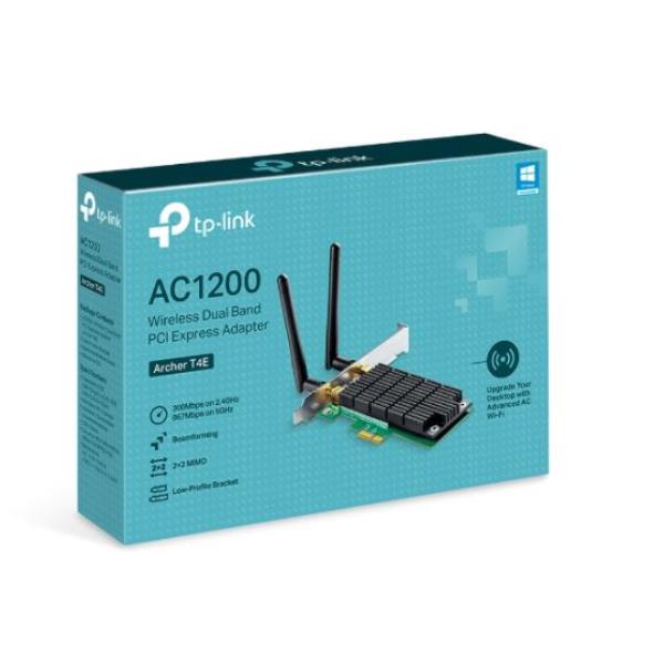 Adattatore di Rete TP-Link Archer T4E PCIe Wi-Fi AC1200 - immagine 3