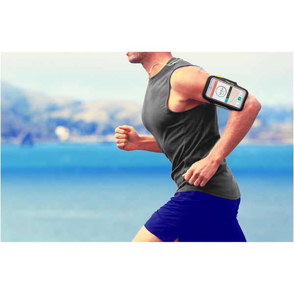 Armband Celly per Smartphone fino a 6.5" Giallo - immagine 7