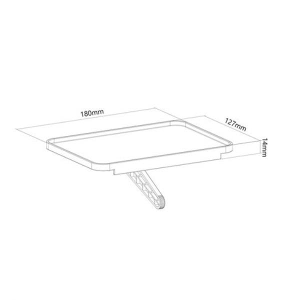 Mensola per TV e Monitor Neomounts AWL28-210BL1 - immagine 8