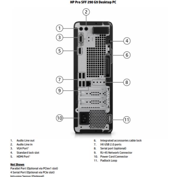 PC Desktop HP Pro SFF 290 G9 i7-12700 16GB SSD 512GB Win11 Pro - immagine 2