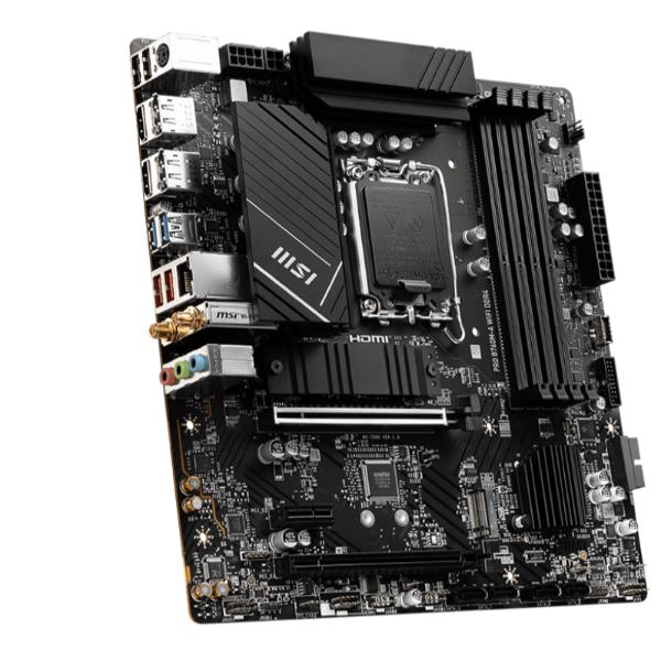 Scheda Madre MSI PRO B760M-A WIFI DDR4 Micro-ATX LGA1700 - immagine 2