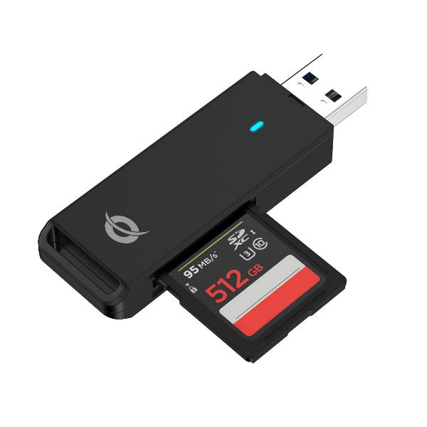 Lettore Schede Conceptronic 2-in-1 USB 3.0 Esterno Nero - immagine 11