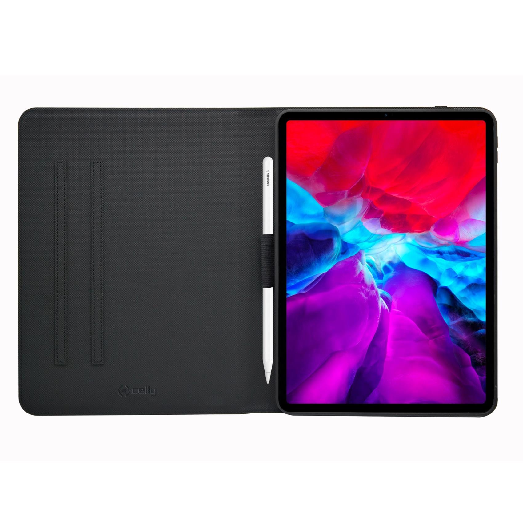 Custodia Tablet Celly Bookband per Samsung Galaxy Tab S7+/S7 FE/S8+ Nero - immagine 5