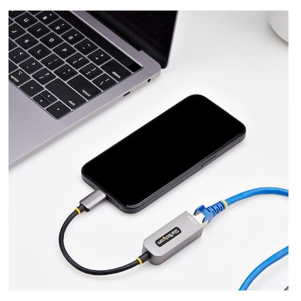 Adattatore Ethernet USB-C Startech NBASE-T 2.5GbE per Windows e Mac - SKU: C22GUSBETHERNET - Immagine 3