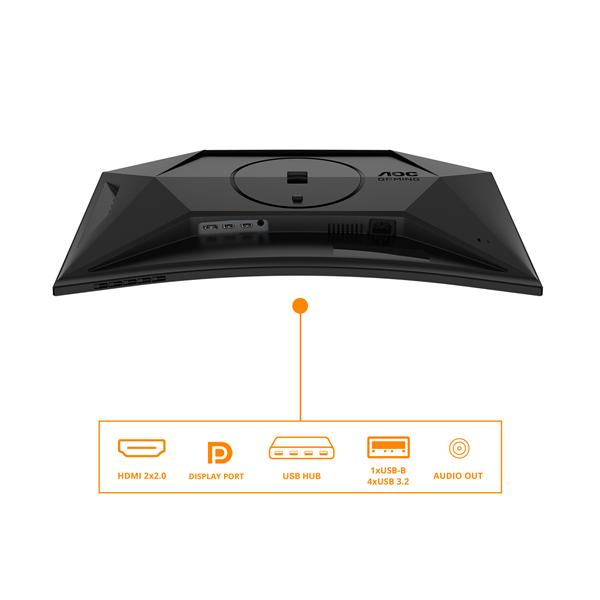 Monitor Gaming AOC C27G4ZXU 27 VA 1920x1080 165Hz Curvo - SKU: C27G4ZXU - Immagine 15