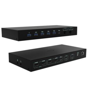 Docking Station I-Tec Dock KVM PRO 3 Host 2 Video 2 PD 92W
