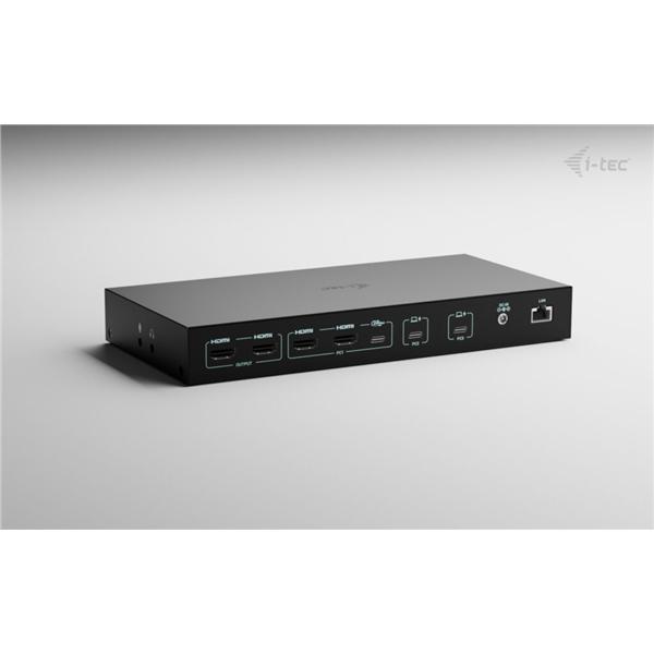 Docking Station I-Tec Dock KVM PRO 3 Host 2 Video 2 PD 92W - immagine 13