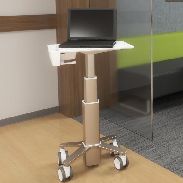Carrello Mobile per Monitor Ergotron CareFit Slim 2.0 fino a 27" 14.5kg - immagine 6