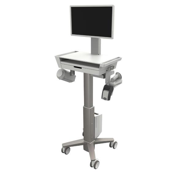 Supporto Mobile TV/Monitor Ergotron Carefit Slim 2.0 LCD per Schermi fino a 27" - immagine 3