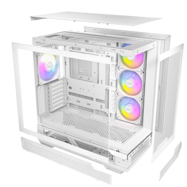 Cabinet Mid-Tower Antec C7 ARGB Bianco - immagine 4