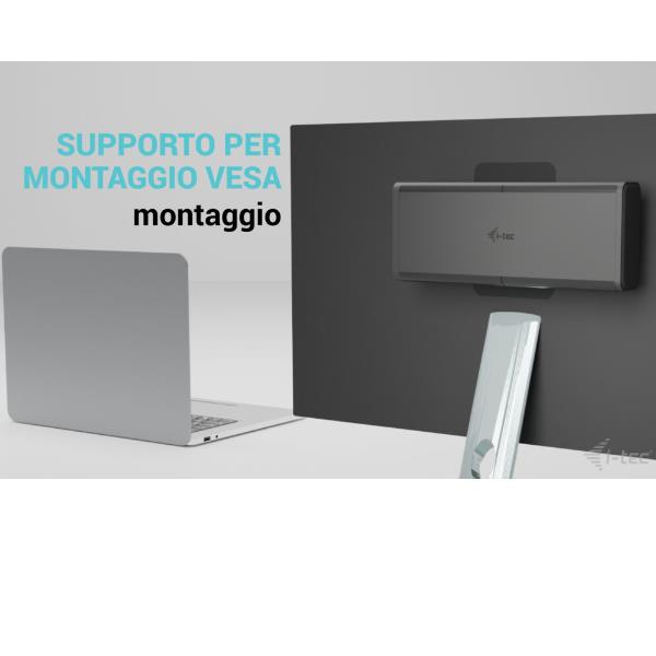 Docking Station I-Tec Universale 6 Monitor 4K PD 140W con Alimentatore - immagine 10