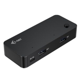 Hub USB I-Tec Universale KVM 4 Porte 2x USB-C + 2x USB-A 3.0