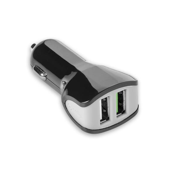 Caricabatterie Auto Celly CC2USBTURBO 2 Porte USB 17W - immagine 2