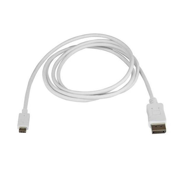 Cavo DisplayPort Startech USB-C a DisplayPort 1.8m 4K 60Hz Bianco - immagine 5