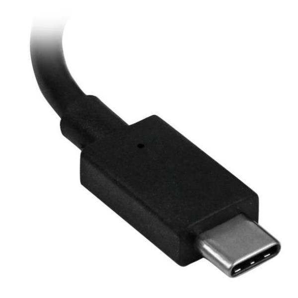 Adattatore USB-C a HDMI Startech con DisplayPort e USB Nero - immagine 5