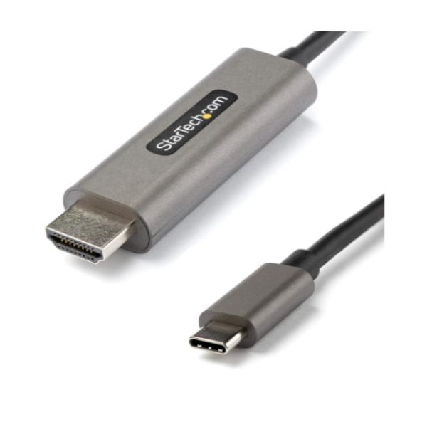 Adattatore USB-C a HDMI Startech CDP2HDMM1MH Grigio - immagine 3