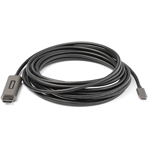 Adattatore USB-C HDMI Startech Cavo Maschio-Maschio Grigio - immagine 2
