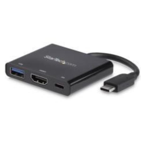 Docking Station Startech USB-C a HDMI 4K PD Nero - immagine 2