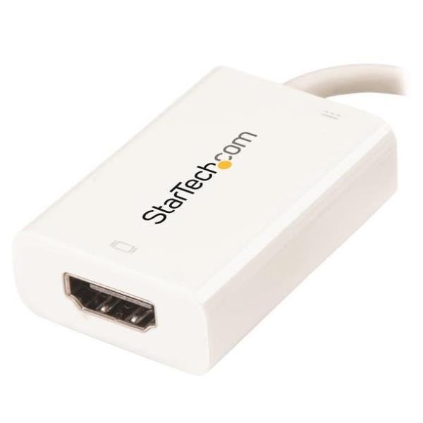 Adattatore USB-C a HDMI 4K Startech con Power Delivery - immagine 2