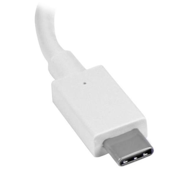 Adattatore USB-C a HDMI Startech 4K Bianco - immagine 4