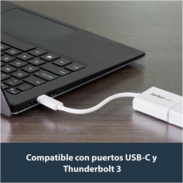 Adattatore USB-C a VGA Startech USB3.1 Type-C Bianco - immagine 11