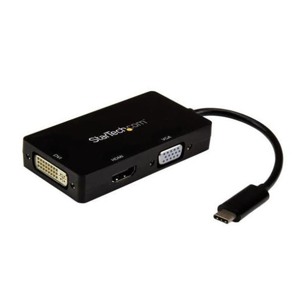 Adattatore USB-C a HDMI DVI VGA Startech 3 in 1 - immagine 6