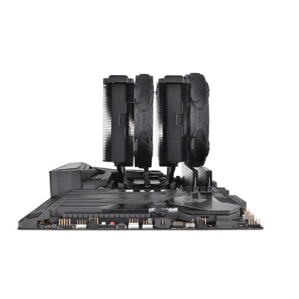 Dissipatore a Liquido CPU Thermaltake TOUGHAIR 710 Black 140mm Dual Fan - immagine 4