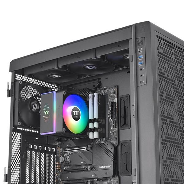 Dissipatore CPU Thermaltake ASTRIA 400 ARGB Sync Single Tower 120mm PWM TDP 230W - immagine 2
