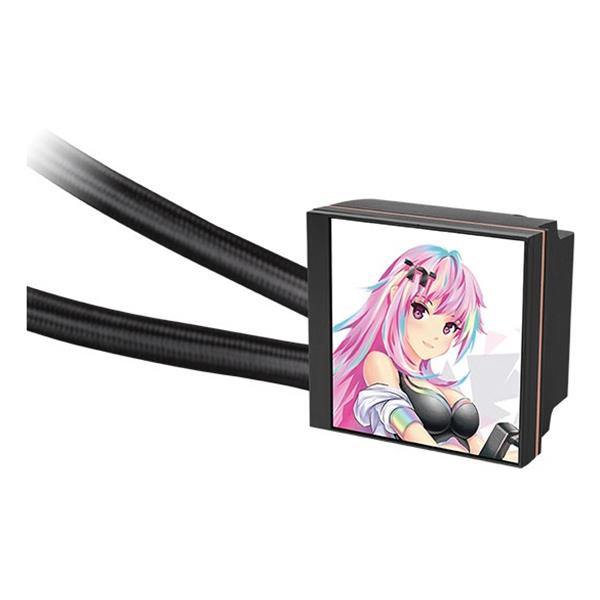 Dissipatore a Liquido Thermaltake MAGFloe 420 LCD 420mm ARGB - immagine 3