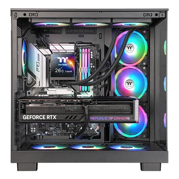 Dissipatore a Liquido Thermaltake MAGFloe 420 LCD 420mm ARGB - immagine 4