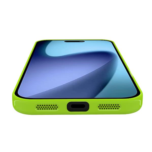 Cover Smartphone Celly COLORMAG per iPhone 17 Pro Max Trasparente Giallo - immagine 2