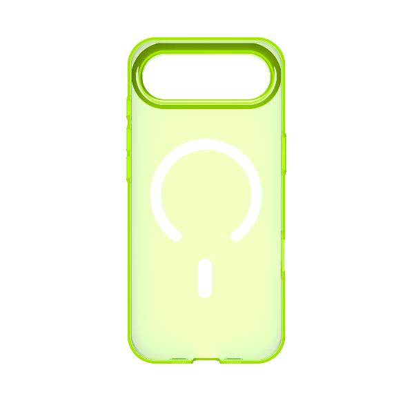 Cover Celly COLORMAG per iPhone 17 Policarbonato Trasparente Giallo - immagine 4