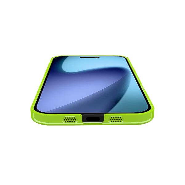 Cover Celly COLORMAG per iPhone 17 Policarbonato Trasparente Giallo - immagine 7