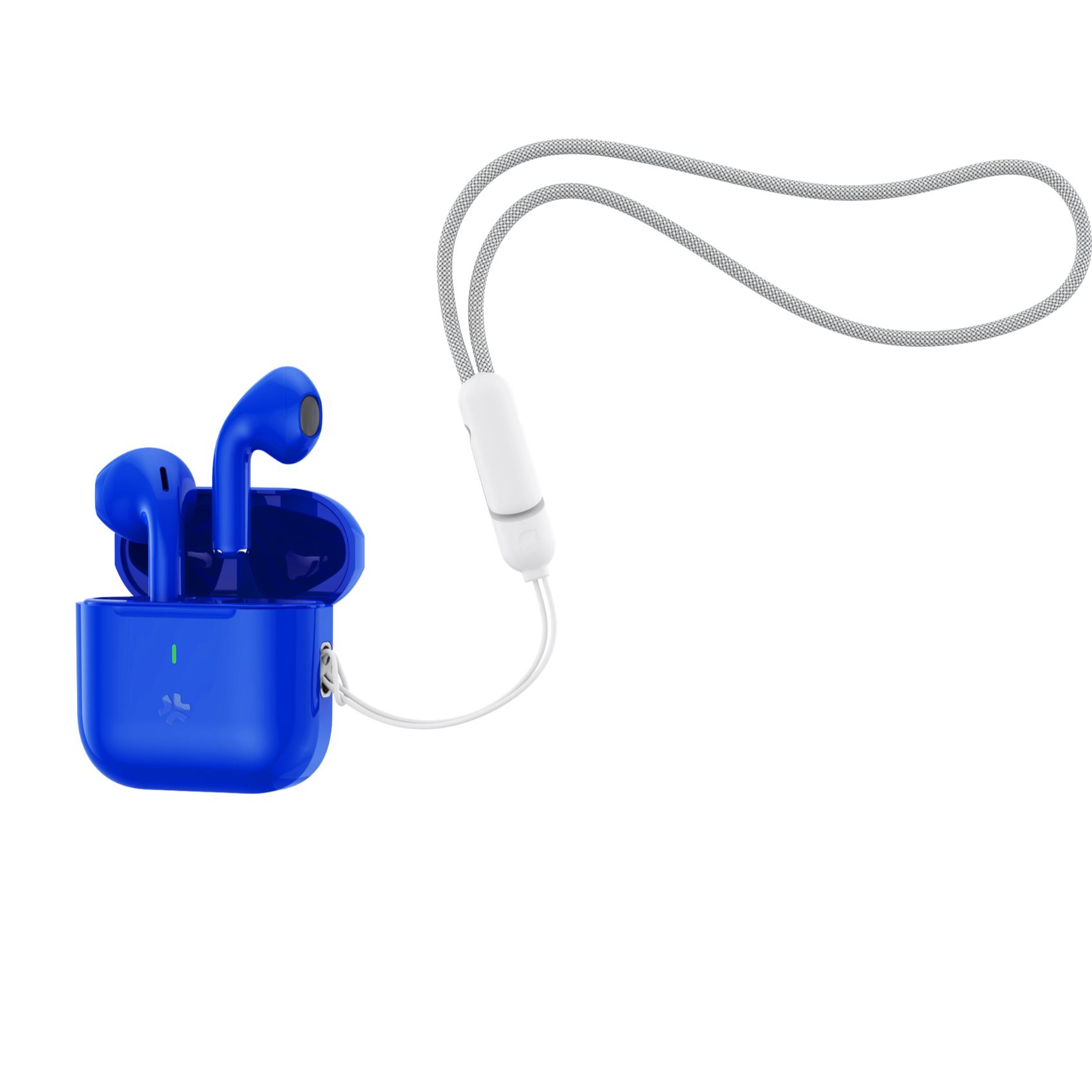 Auricolari True Wireless Celly COMPACT Bluetooth Microfono USB-C Blu - immagine 4