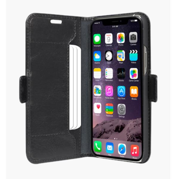 Custodia in Pelle Dbramante 1928 Copenhagen Slim per iPhone 11/XR Nero - immagine 3