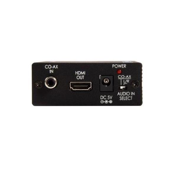 Adattatore Component/HDMI Startech con Audio HDCP Nero - immagine 3
