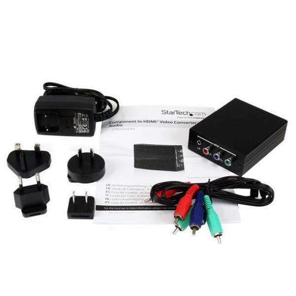 Adattatore Component/HDMI Startech con Audio HDCP Nero - immagine 5
