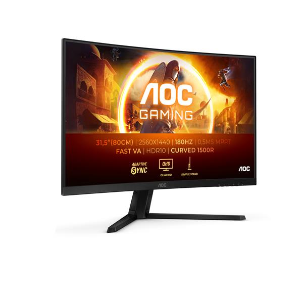 Monitor AOC CQ32G4VE 31.5" VA 2K 1500R - immagine 9