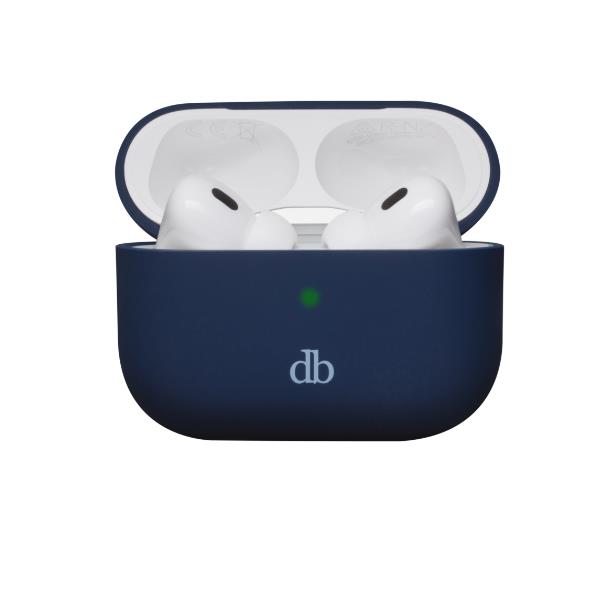 Custodia AirPods Pro 2 Dbramante 1928 Costa Rica Blu Plastica Riciclata - immagine 2