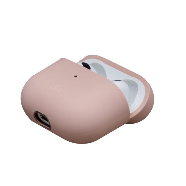 Custodia AirPods 3 Dbramante 1928 Rosa Sabbia in PVC - immagine 3