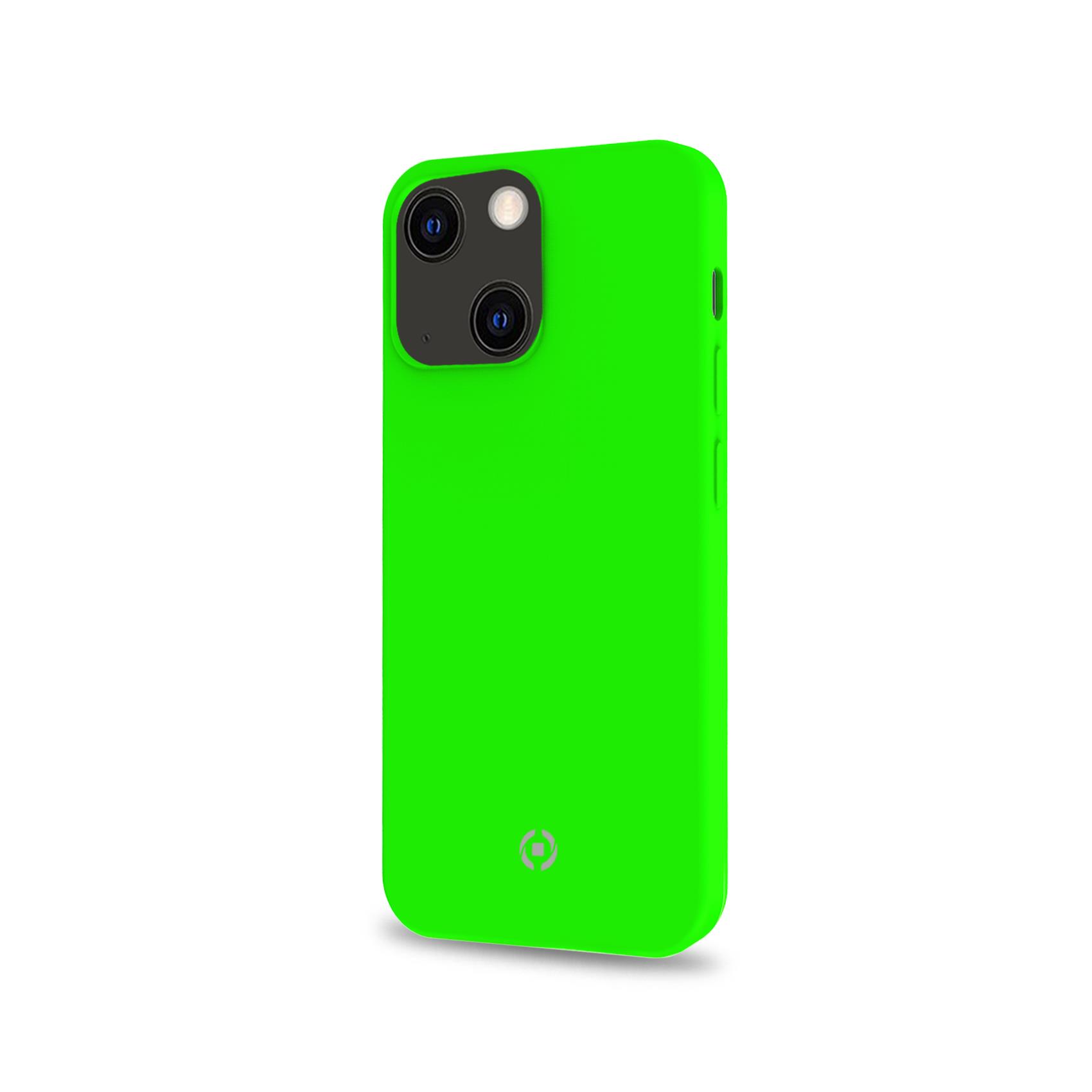 Cover Celly CROMO FLUO per iPhone 13 in TPU Verde - immagine 8