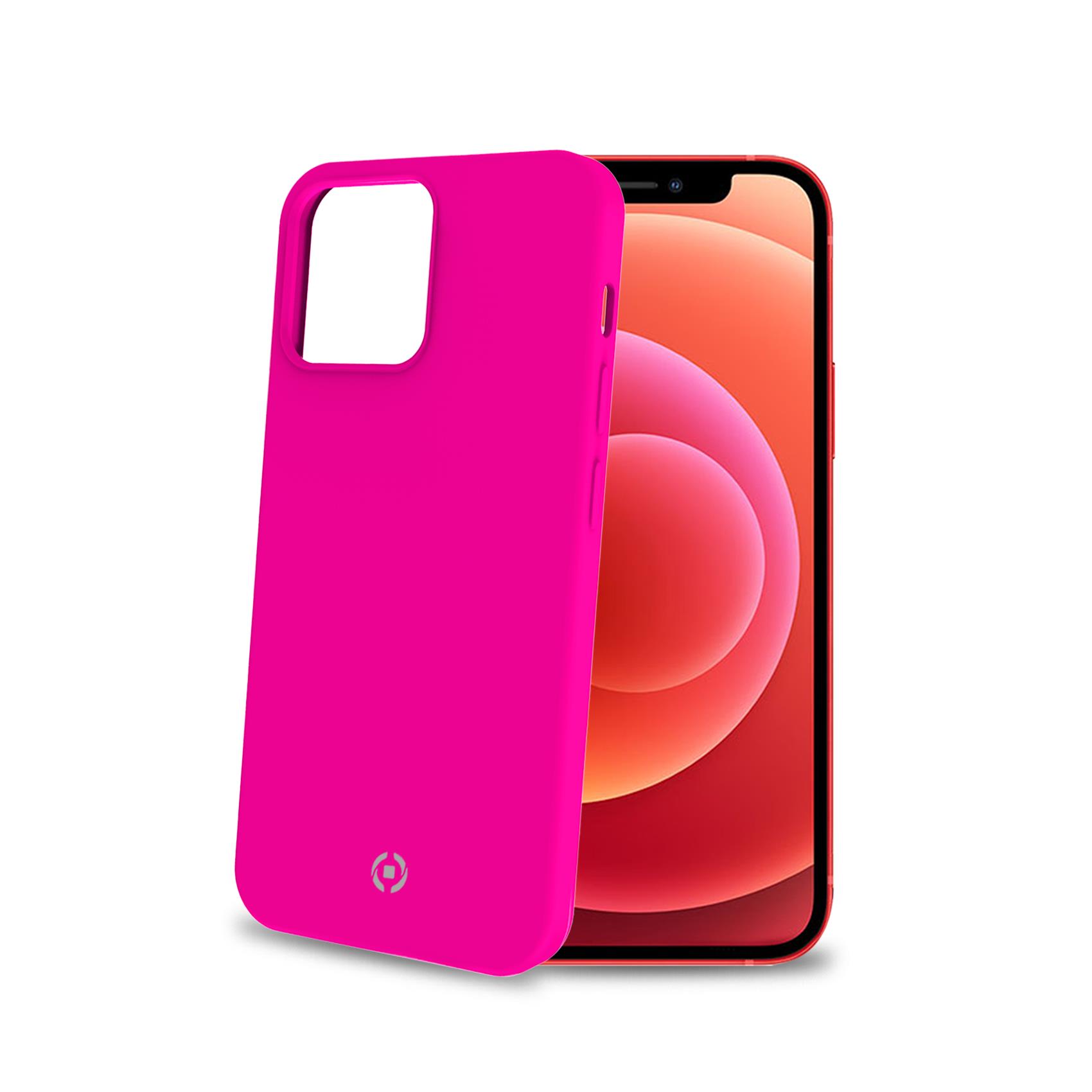 Cover Celly CROMO FLUO per iPhone 13 Rosa TPU - immagine 4
