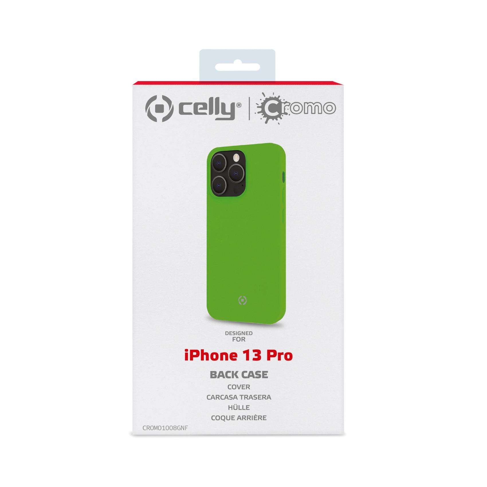 Cover Celly CROMO FLUO per iPhone 13 Pro Verde - immagine 7