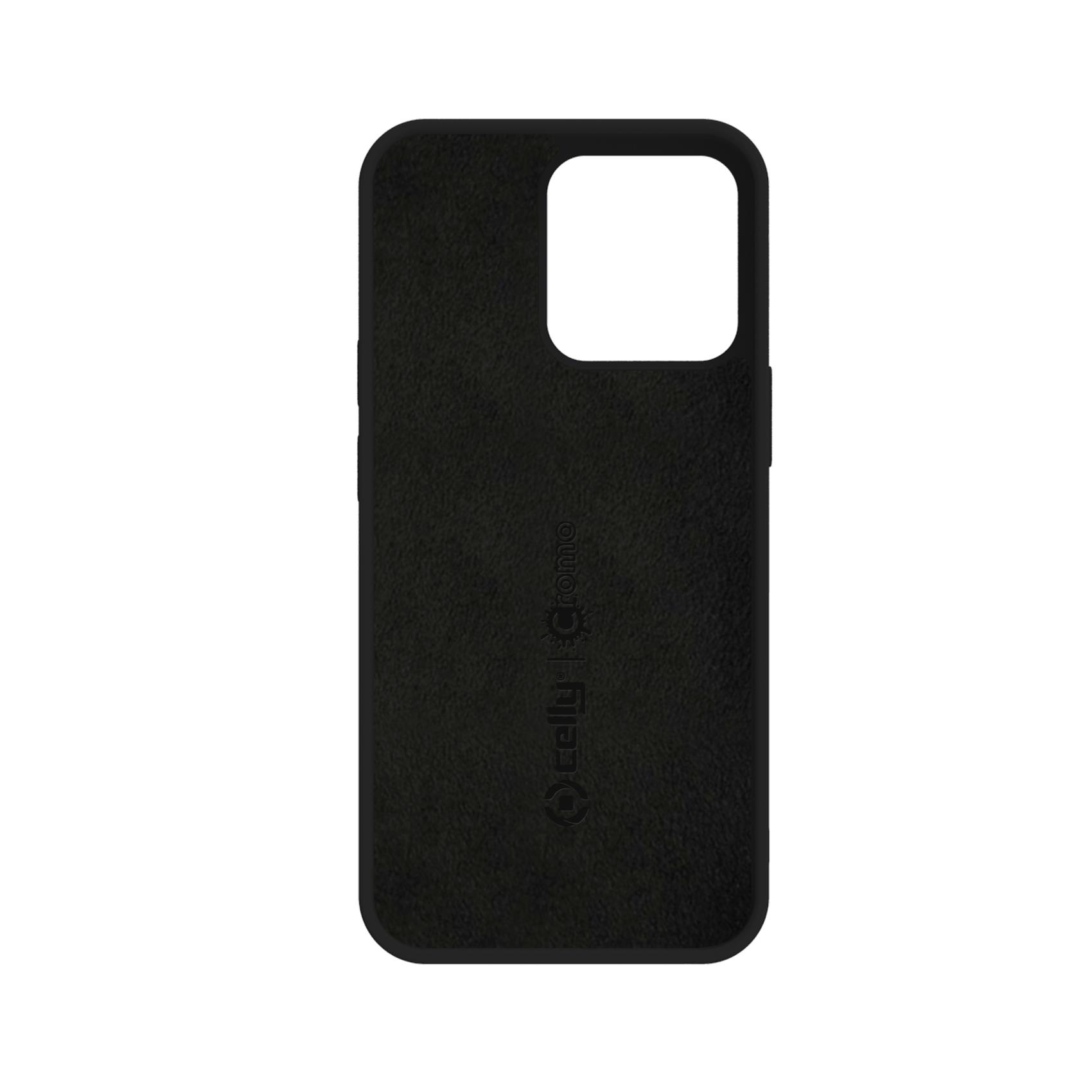 Cover Celly CROMO per iPhone 13 Pro Max Nero TPU - immagine 4