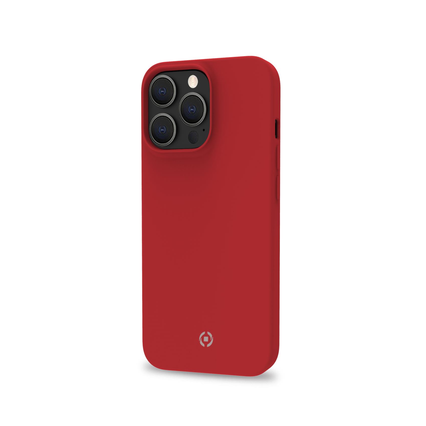 Cover Celly CROMO per iPhone 14 Pro Rosso TPU - immagine 3