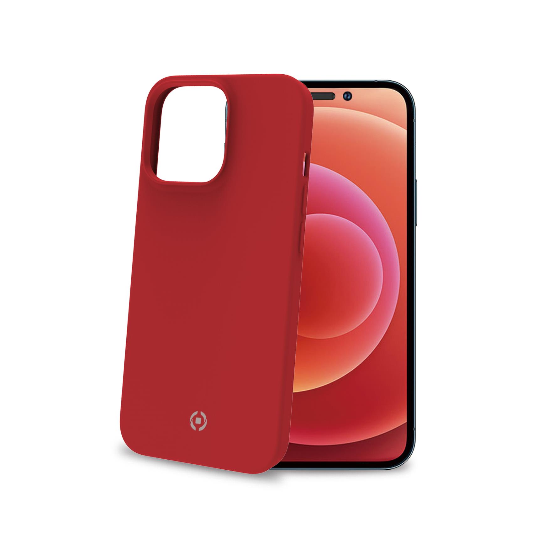 Cover Celly CROMO per iPhone 14 Pro Rosso TPU - immagine 8