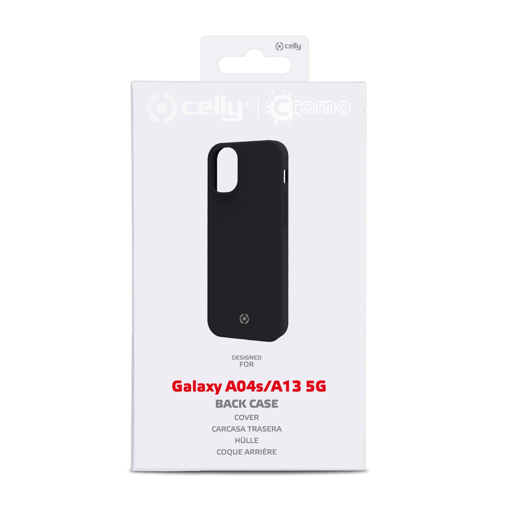 Cover Celly CROMO per Samsung Galaxy A04s e A13 5G Nero - immagine 4